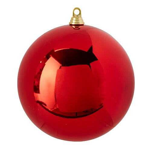 10" Shiny Red Ball Ornament