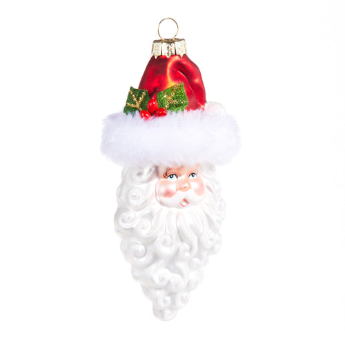 SANTA HEAD ORNAMENT