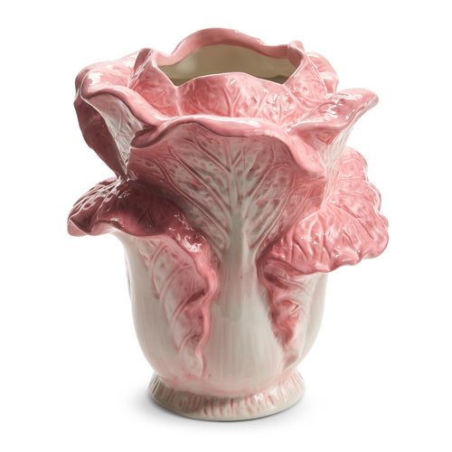 Pink Cabbage Vase