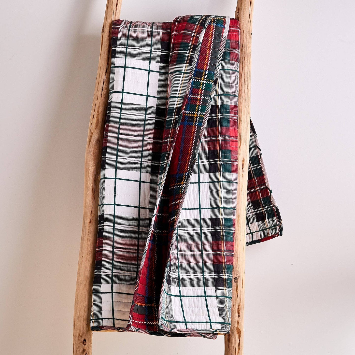 Spencer Plaid Quilted Throw