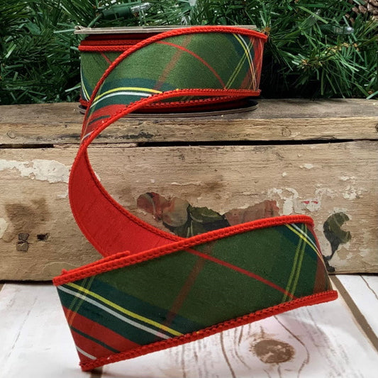 Traditional Tartan Plaid Ribbon