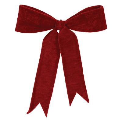 Large Pre-made Bow Red