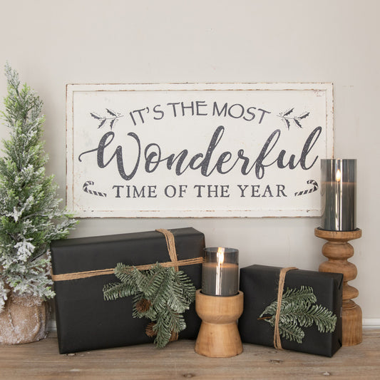 24" MOST WONDERFUL TIME SIGN