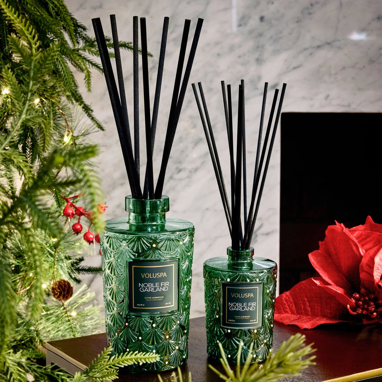 NOBLE FIR GARLAND REED DIFFUSER Voluspa