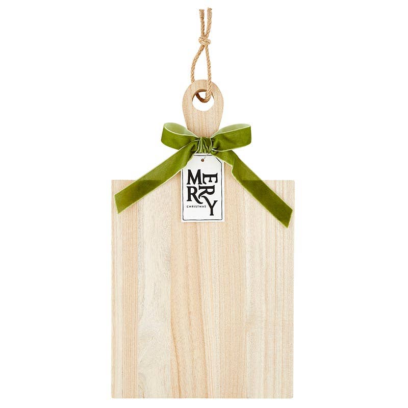 Paulownia Wood Board - Rectangle - Merry