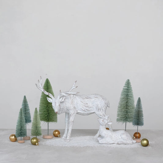 Standing Deer, Whitewashed