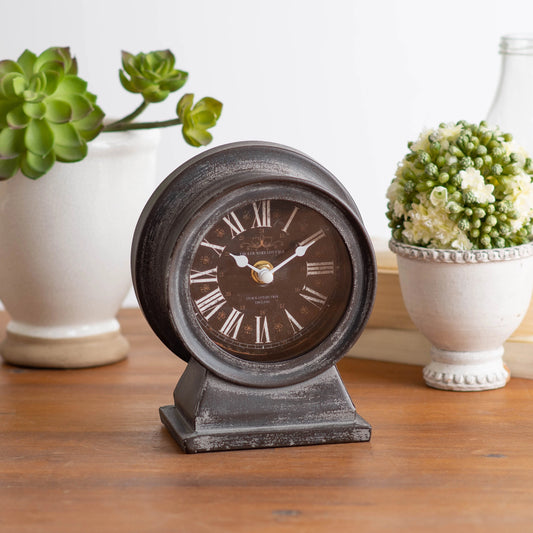 Metal Table Clock