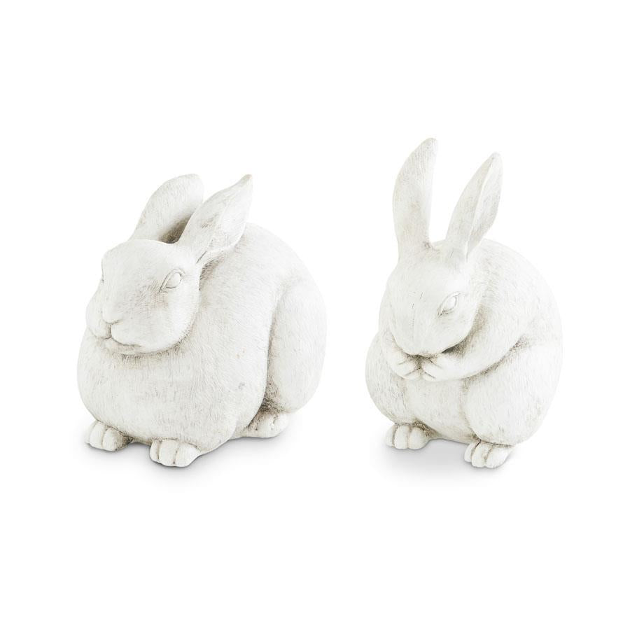 White Resin Rabbit