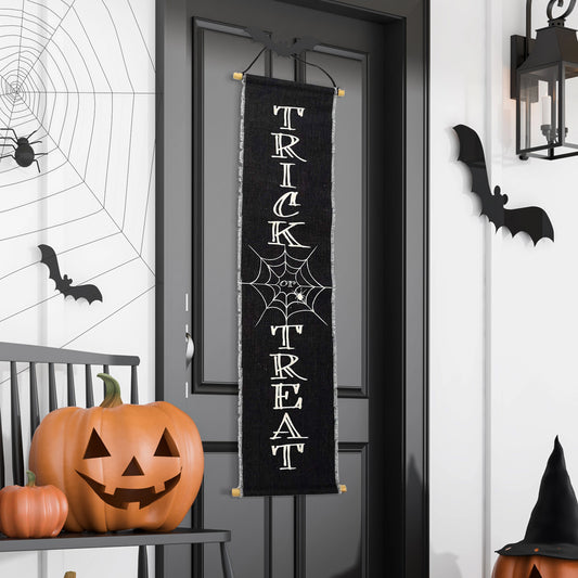 Seasonal Halloween - CANVAS SIGN "TRICK"