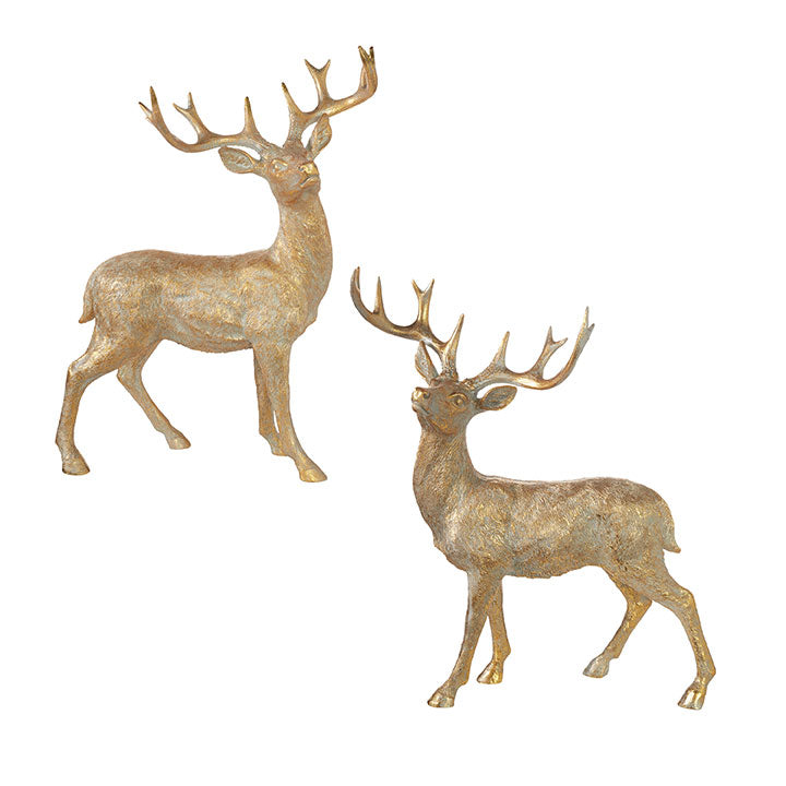 Gold Chalet Deer