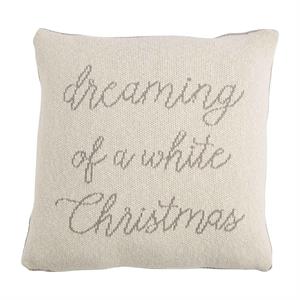 Dreaming of a White Christmas Pillow