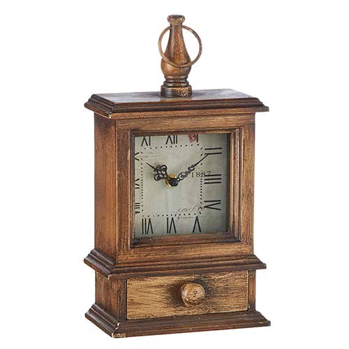 CLOCK WITH DRAWER