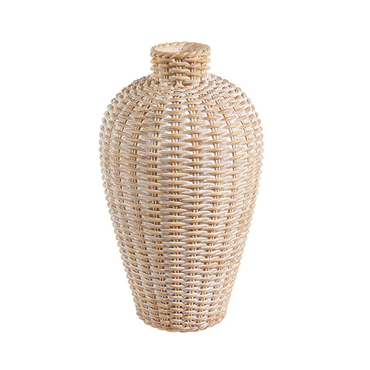 BASKETWEAVE VASE