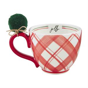 Red Tartan Mug