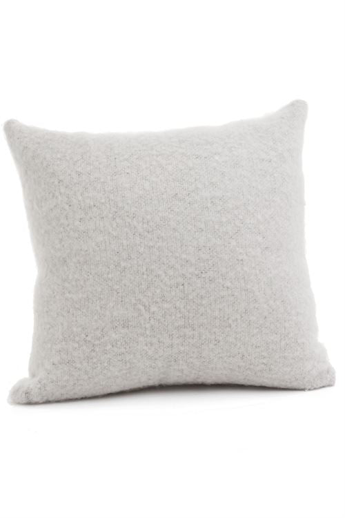 White Knit Pillow