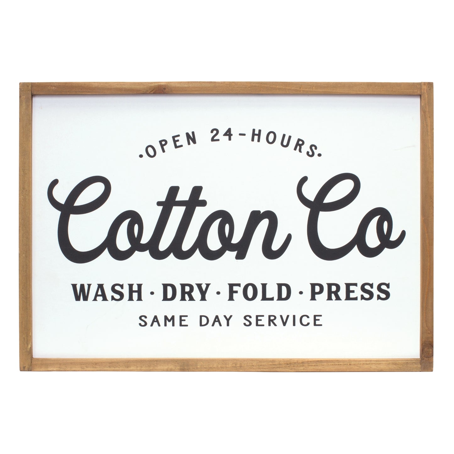 COTTON CO SIGN