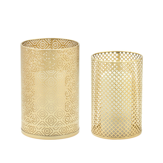 Gold Candle Holder