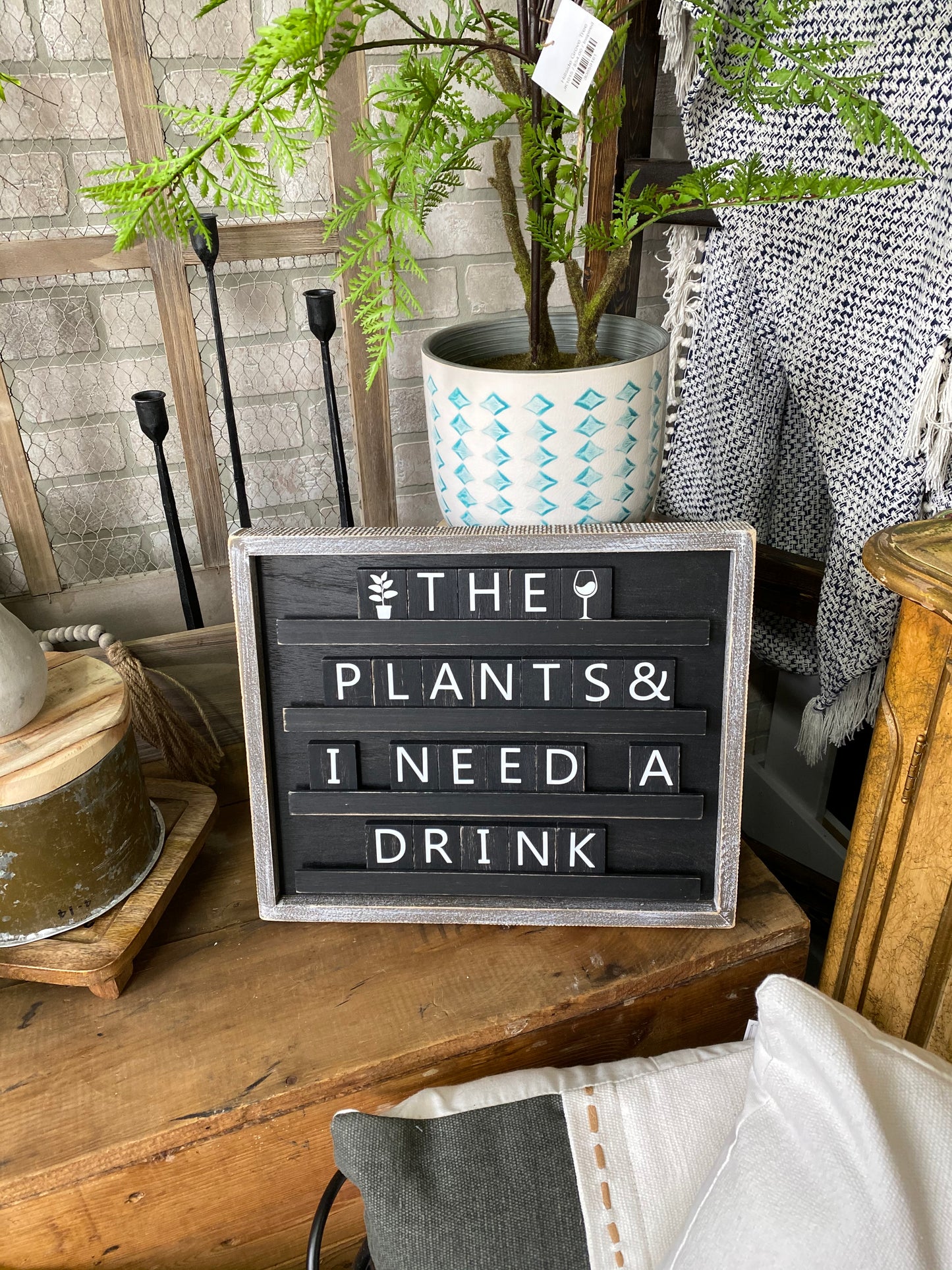 The Plants and I Need a Drink