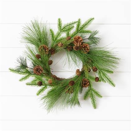 Mixed Evergreen Wreath