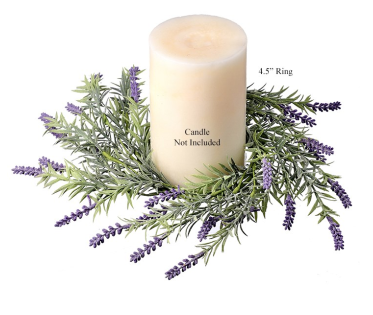Lavender Candle Ring