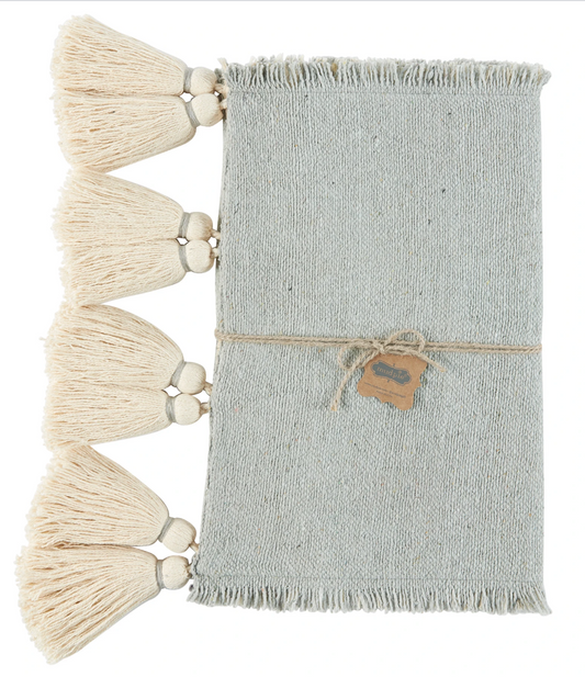 Poncha Grey Table Runner