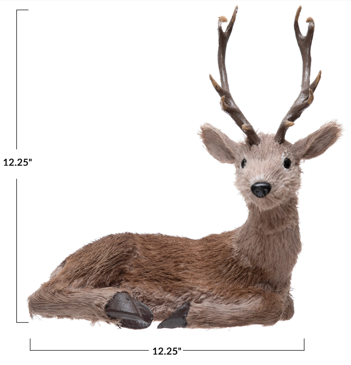 Faux and Sisal Deer