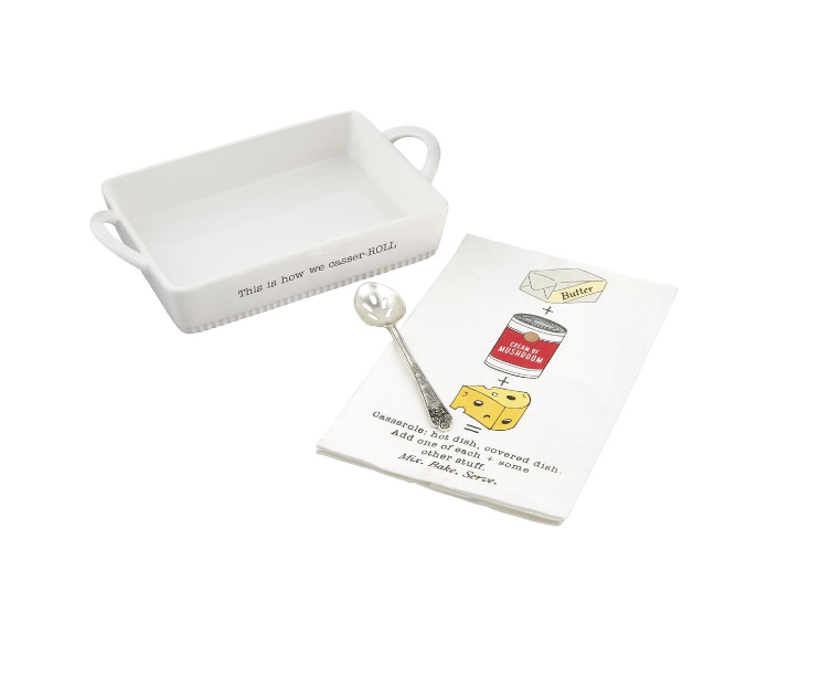 Casserole Dish and Towel Set