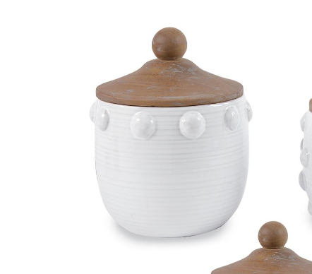 Raised Dotted Canister