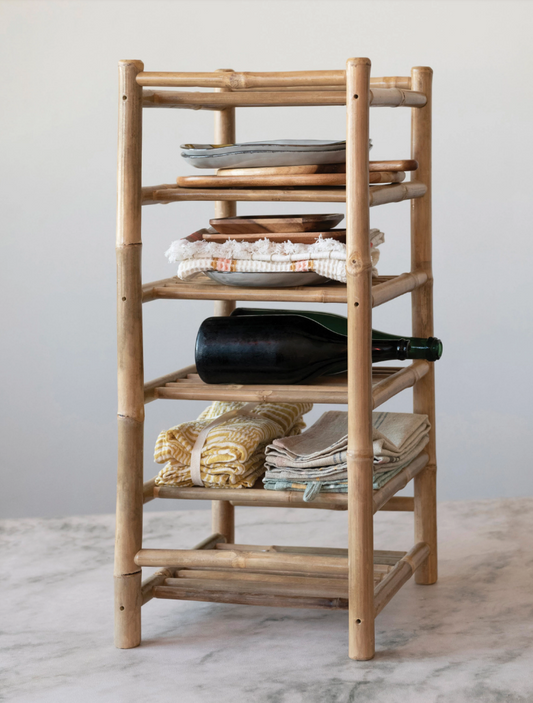 Bamboo 6-Tier Shelf