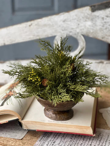 Alpine Cedar Half Sphere