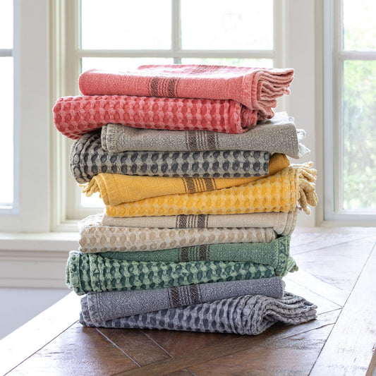 Vintage Wash Cotton Towels