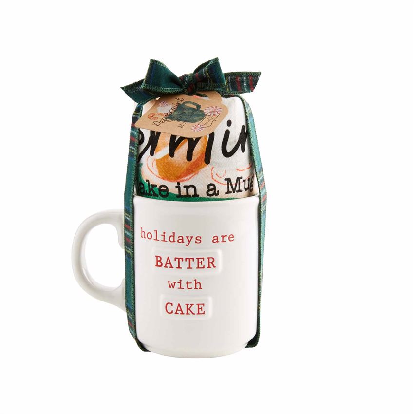 Holiday Cake In Mug Sets