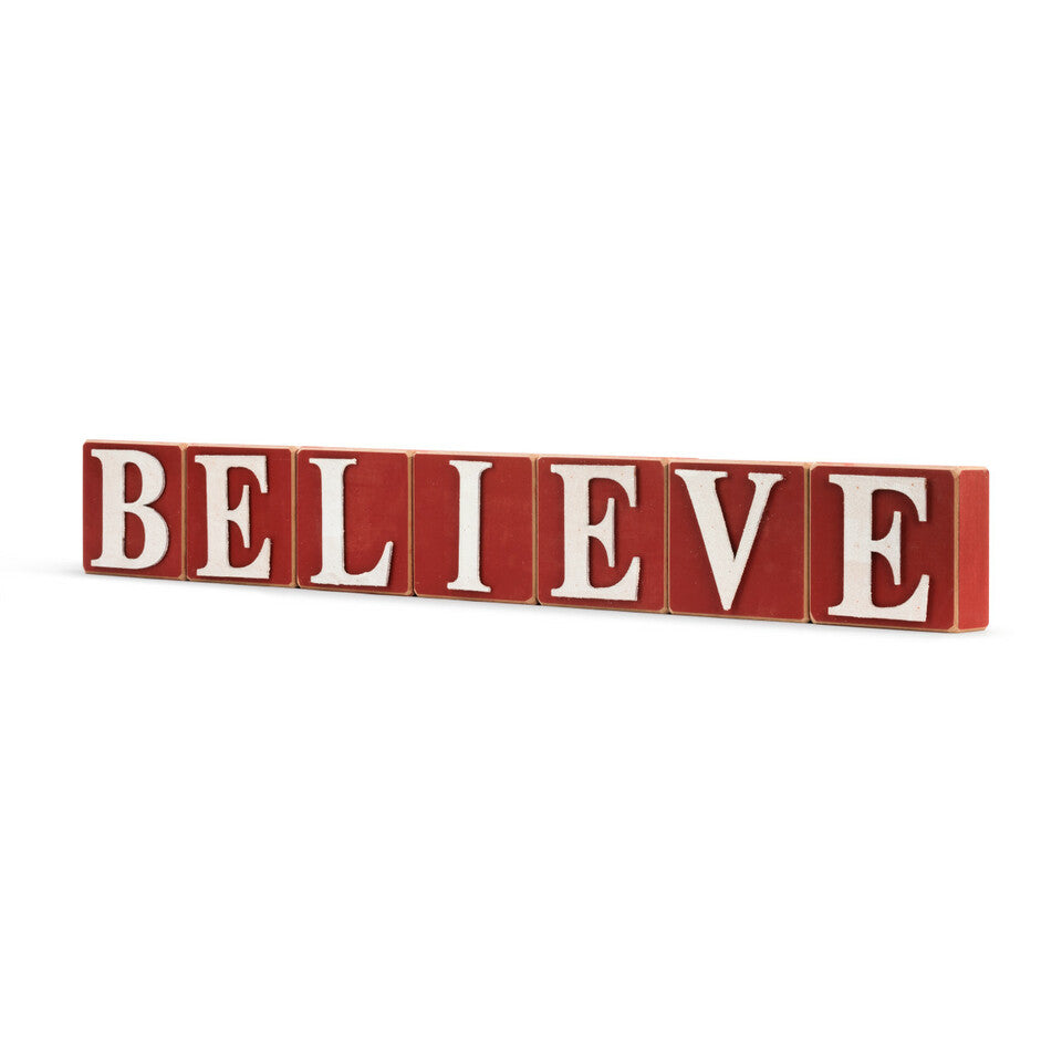 Believe Blocks Set