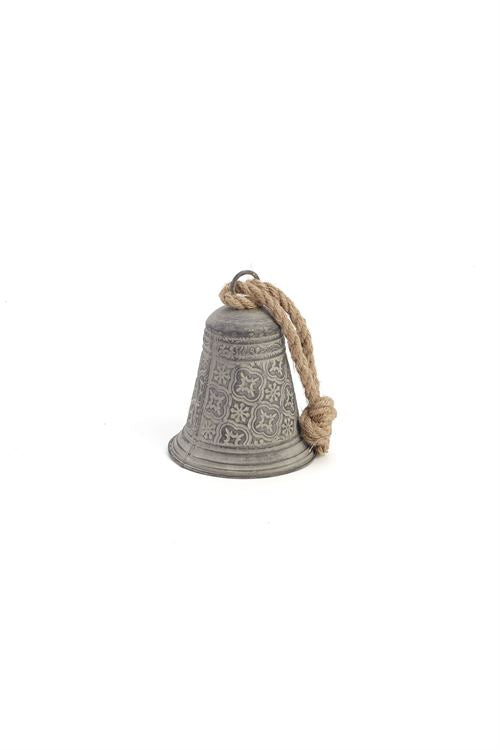 Silver Patterned Bell