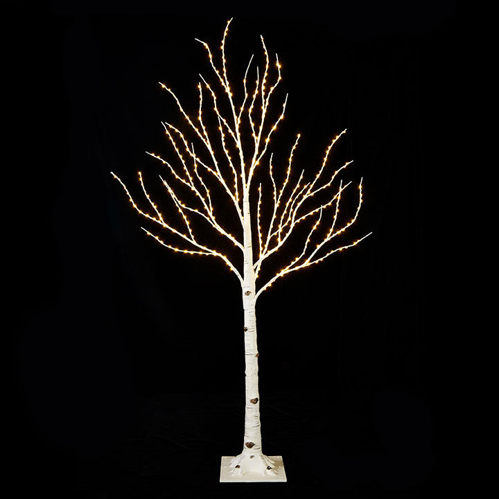 Birch Lighted Tree with Fairy Lights