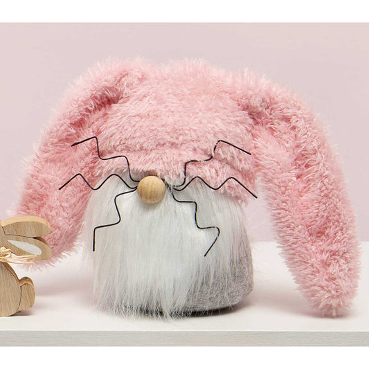 Pink Bunny with Wire Whiskers