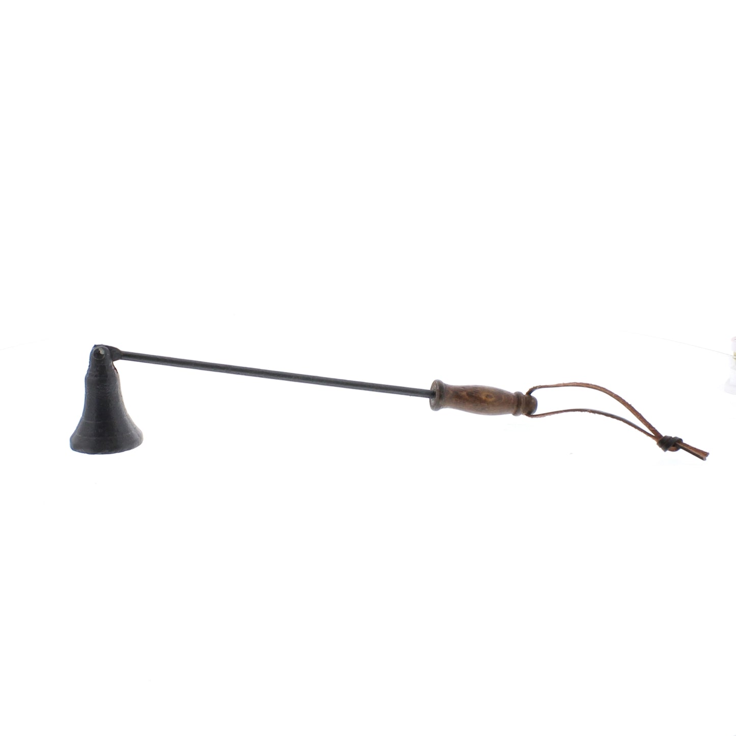 Iron and Wood Candle Snuffer