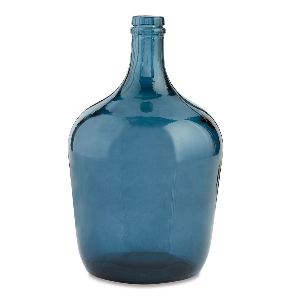 Blue Carafe Bottle Vases