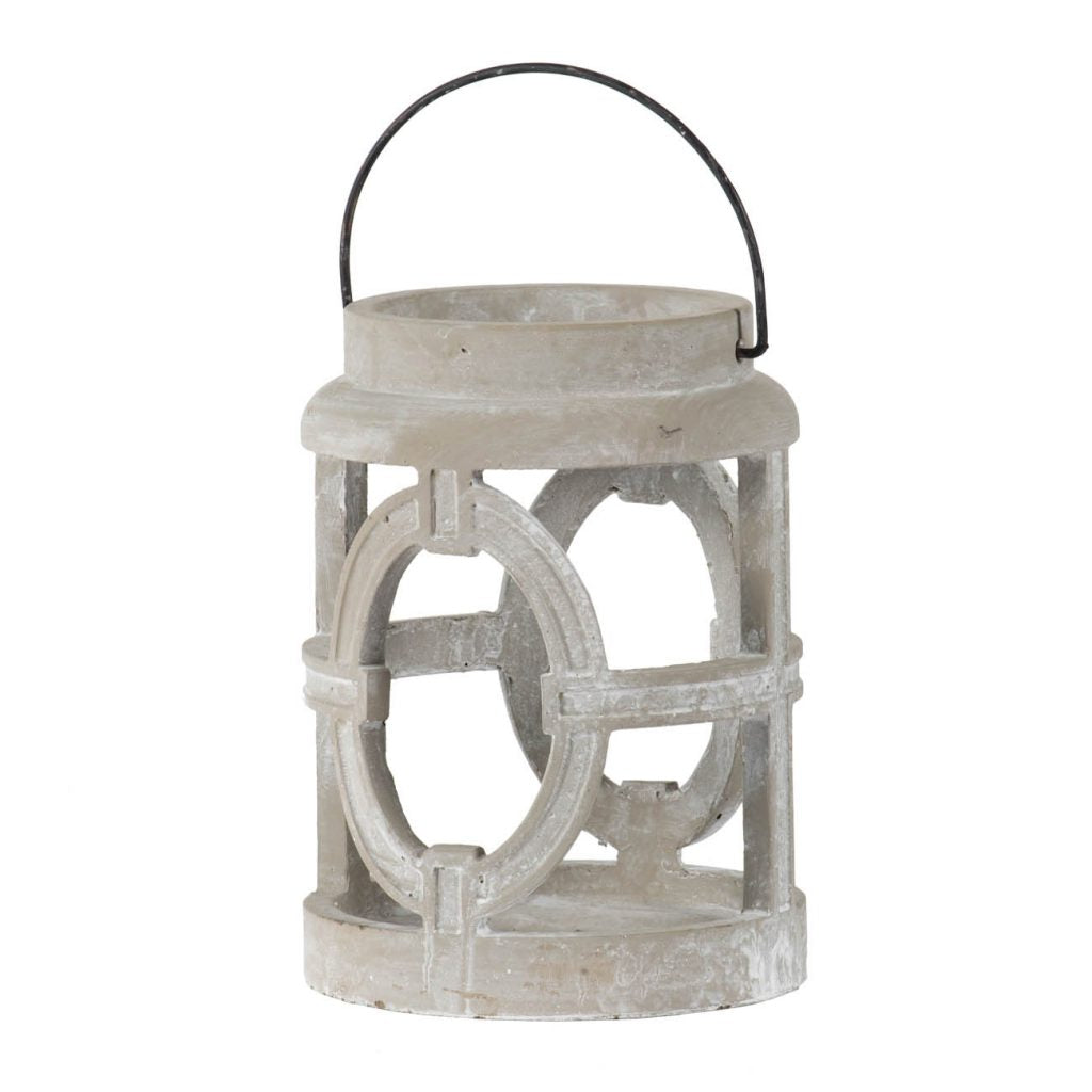 Grey Cement Lantern