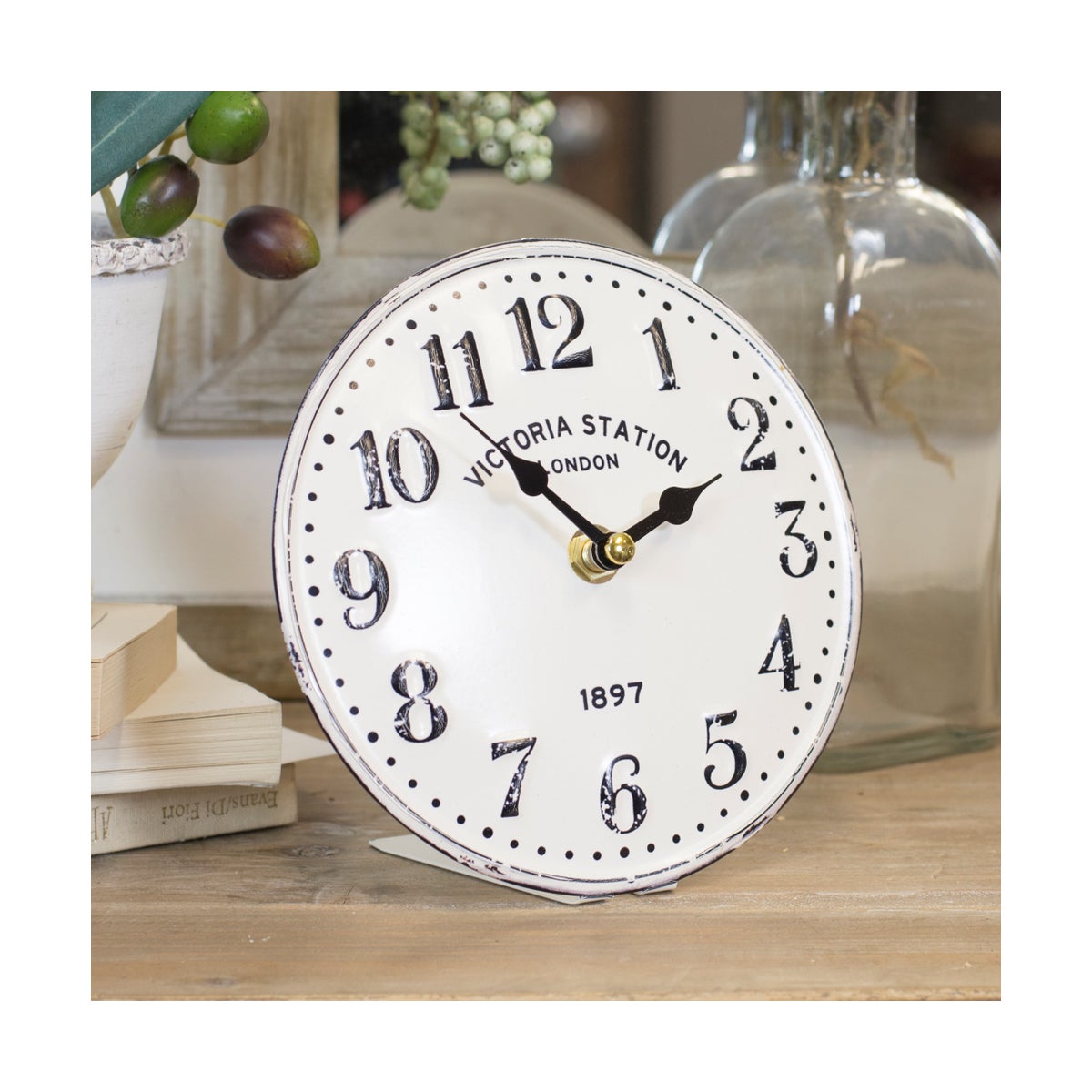 Metal Table Clock