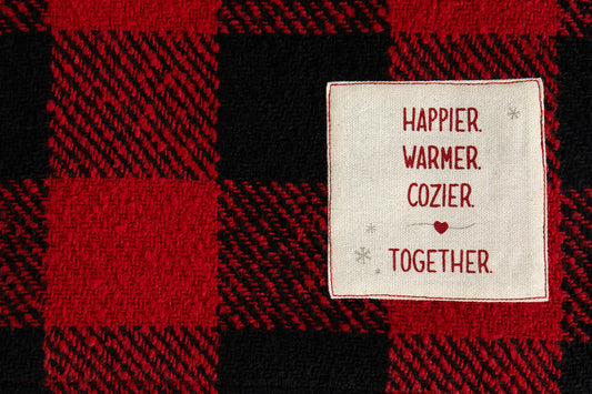 Cozy Together Plaid Family Mega Blanket