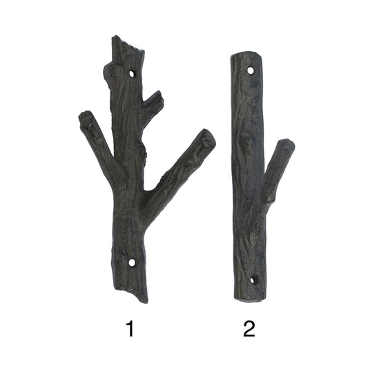 Cast Iron Branch Wall Hook