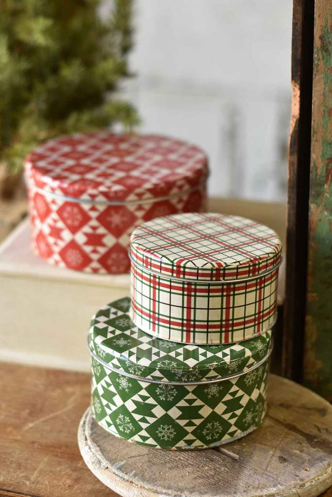 Deck The Halls Canisters | Set/3