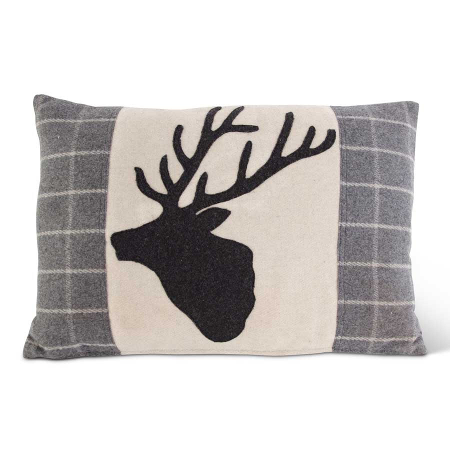 Wool Deer Pillow