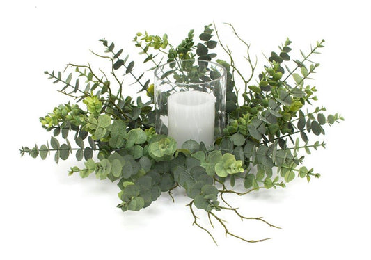 Eucalyptus Candle Holder