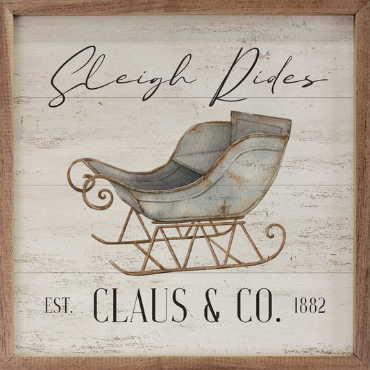 Sleigh Rides White Claus And Co Whitewash