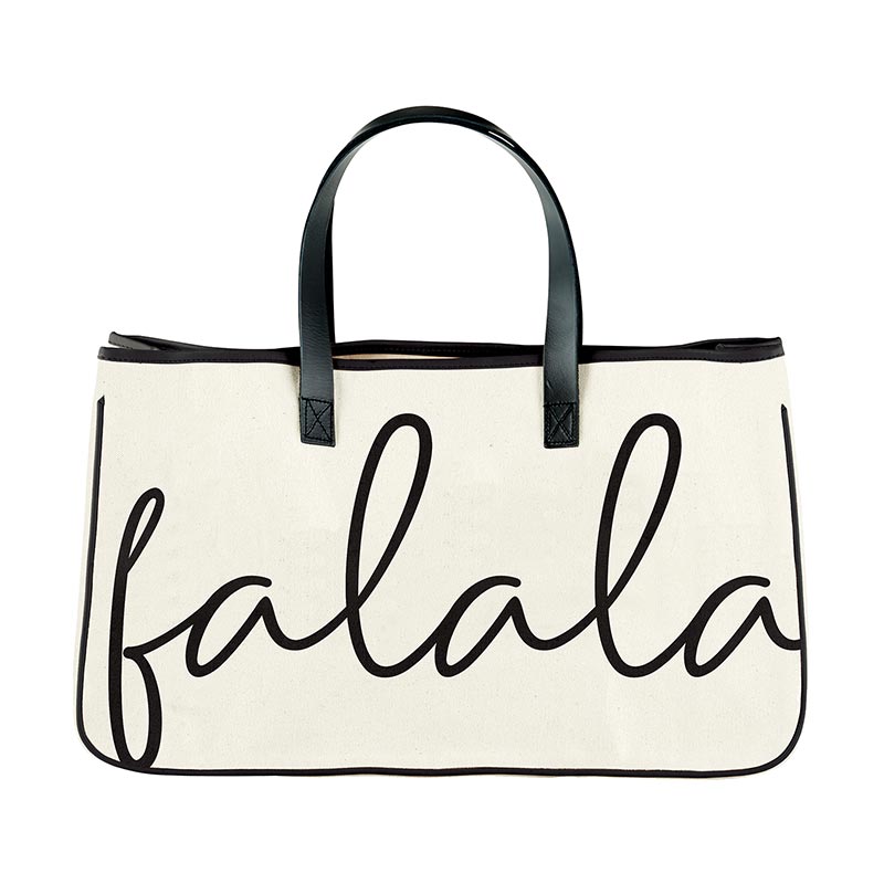 Fa La La Canvas Tote