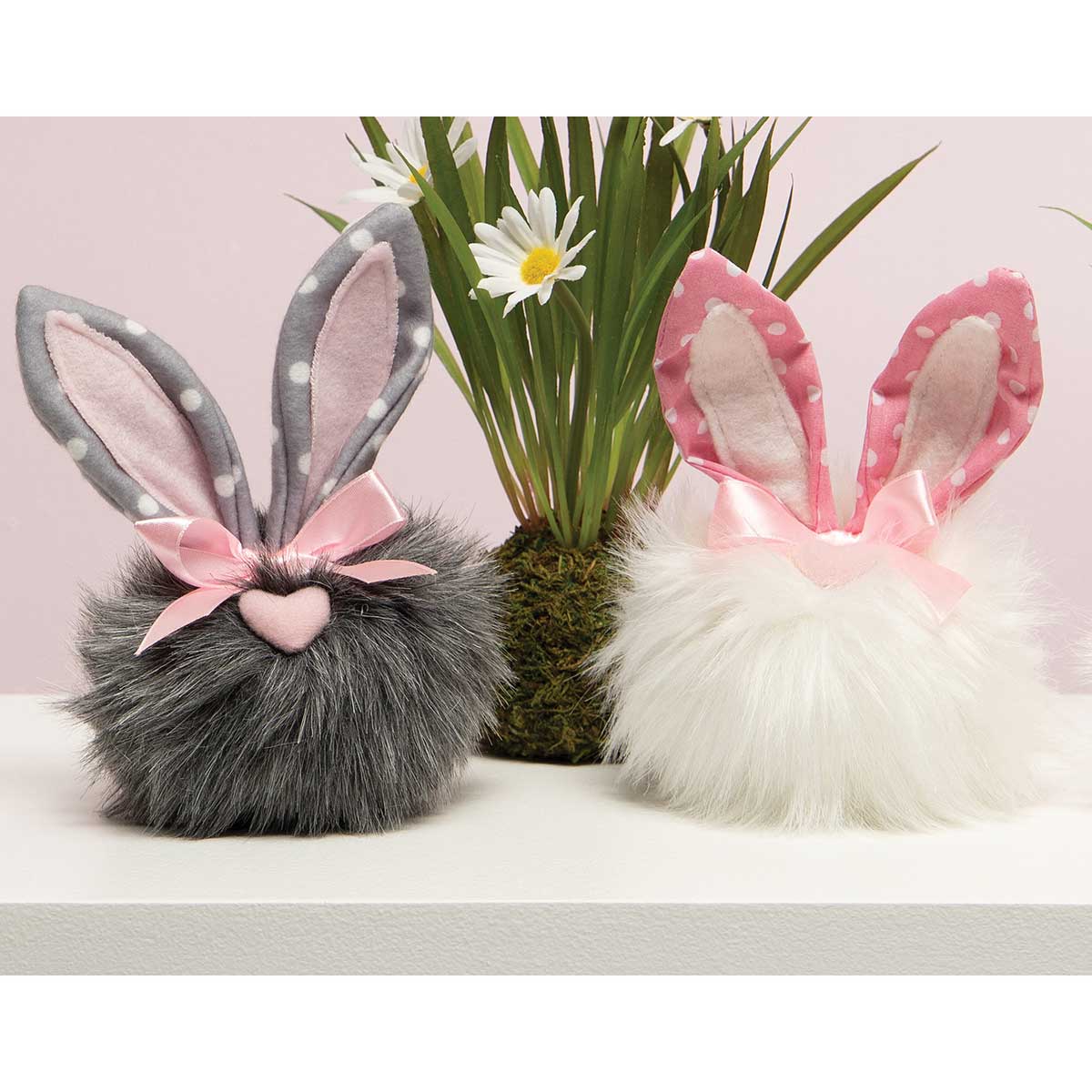 Pindot Cottontails with Polka Dot Bunny Ears