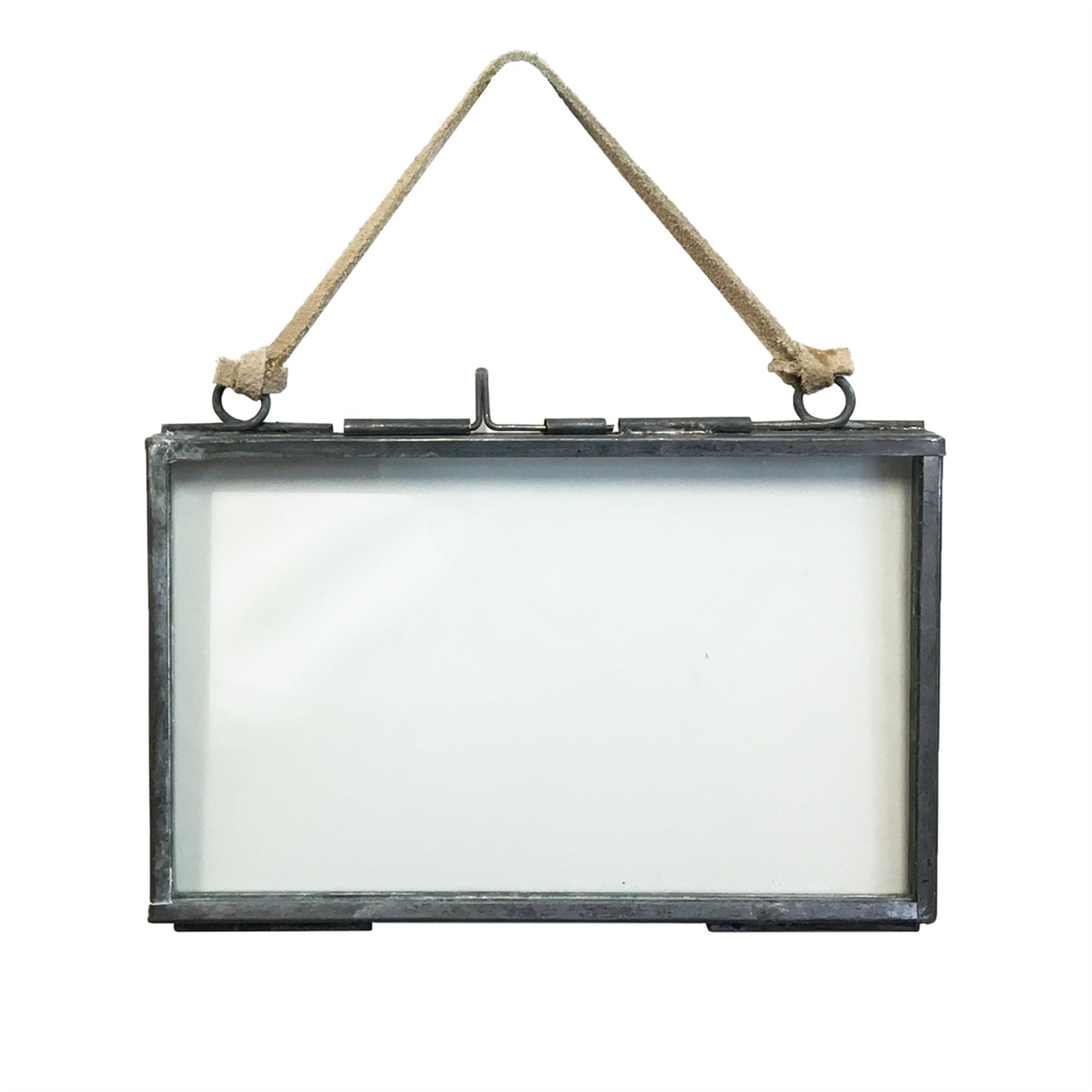 Horizontal Picture Frame With Zinc Finish