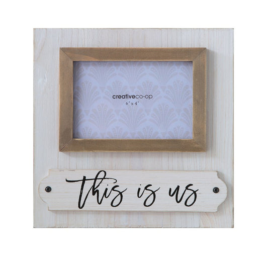"This Is Us" Wood Photo Frame